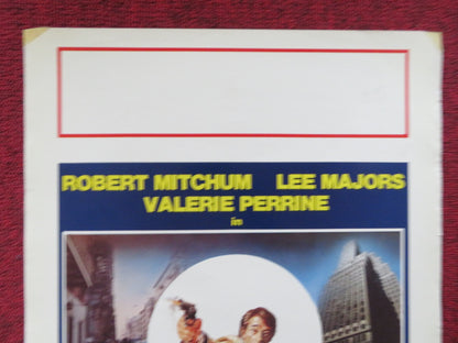 THE AGENCY ITALIAN LOCANDINA POSTER ROBERT MITCHUM LEE MAJORS 1982