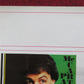 GIVE MY REGARDS TO BROAD STREET ITALIAN LOCANDINA POSTER PAUL MCCARTNEY 1987