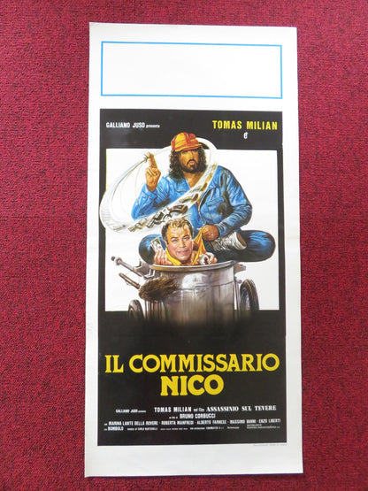 ASSASSINATION ON THE TIBER ITALIAN LOCANDINA POSTER BRUNO CORBUCCI  1979