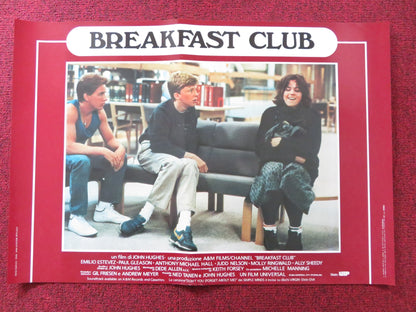 THE BREAKFAST CLUB - C ITALIAN FOTOBUSTA POSTER ESTEVEZ RINGWALD SHEEDY 1985