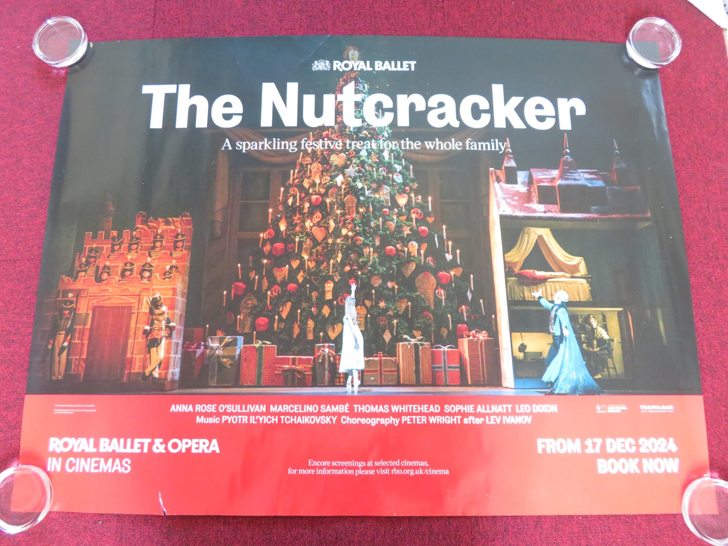 ROYAL BALLET & OPERA: NUTCRACKER UK QUAD ROLLED POSTER ANNA ROSE O'SULLIVAN 2024