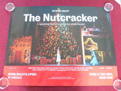 ROYAL BALLET & OPERA: NUTCRACKER UK QUAD ROLLED POSTER ANNA ROSE O'SULLIVAN 2024