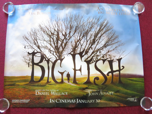 BIG FISH UK QUAD ROLLED POSTER EWAN MCGREGOR ALBERT FINNEY 2003