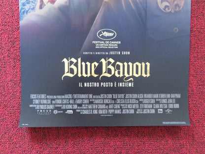 BLUE BAYOU ITALIAN LOCANDINA POSTER JUSTIN CHON ALICIA VIKANDER 2021