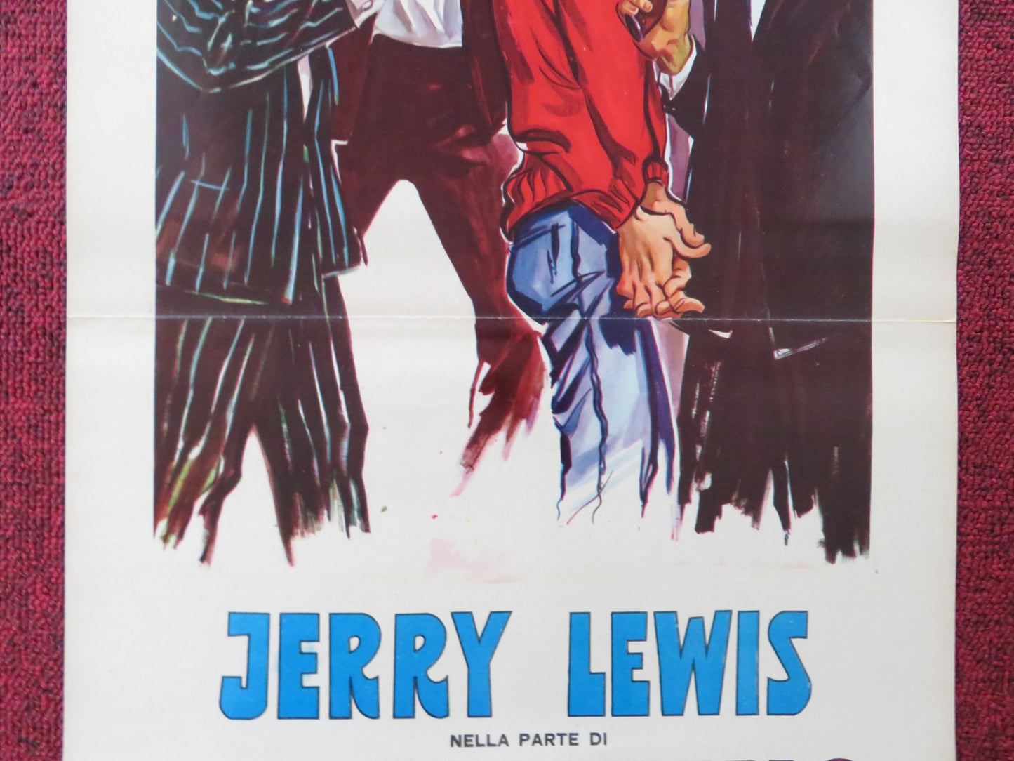 THE BIG MOUTH ITALIAN LOCANDINA POSTER JERRY LEWIS HAROLD J. STONE 1967