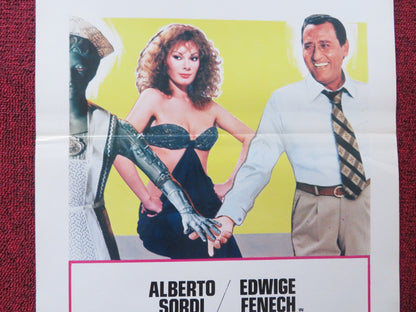 IO E CATERINA ITALIAN LOCANDINA POSTER ALBERTO SORDI EDWIGE FENECH 1980