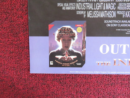 THE INDIAN IN THE CUPBOARD VHS VIDEO POSTER HAL SCARDINO LITEFOOT 1995