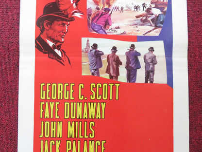 OKLAHOMA CRUDE ITALIAN LOCANDINA POSTER GEORGE C. SCOTT FAYE DUNAWAY 1973