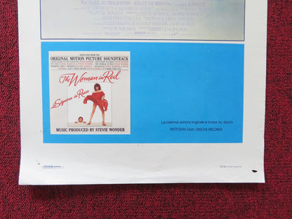 THE WOMAN IN RED ITALIAN LOCANDINA POSTER GENE WILDER KELLY LE BROCK 1984