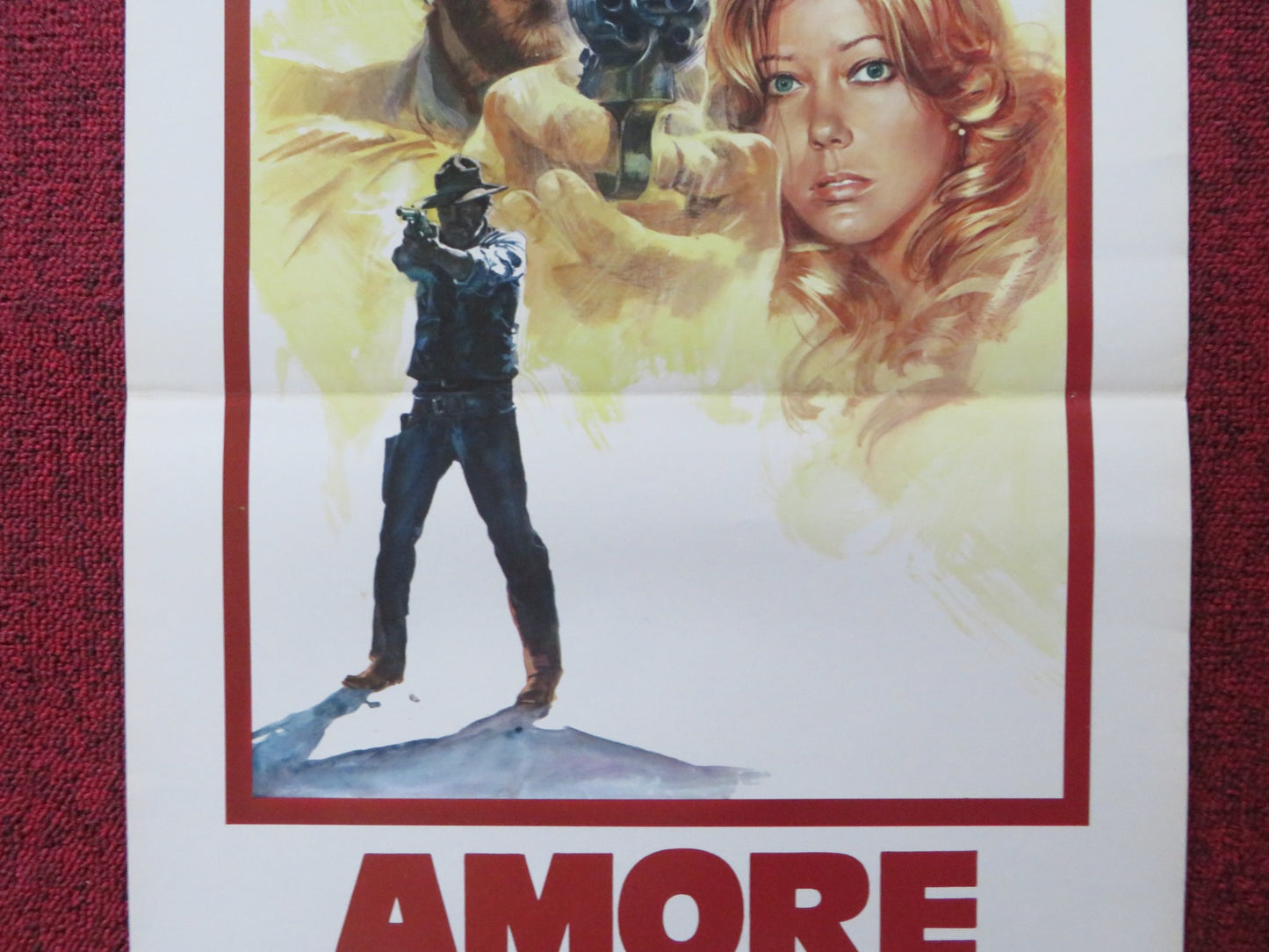 CHINA 9, LIBERTY 37 ITALIAN LOCANDINA POSTER FABIO TESTI WARREN OATES 1978