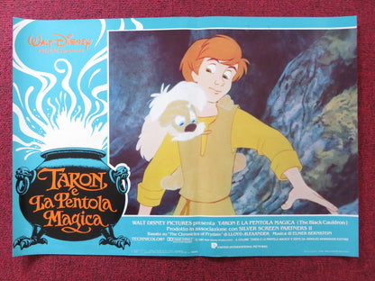 THE BLACK CAULDRON - B ITALIAN FOTOBUSTA POSTER DISNEY GRANT BARDSLEY 1985