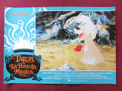 THE BLACK CAULDRON - D ITALIAN FOTOBUSTA POSTER DISNEY GRANT BARDSLEY 1985