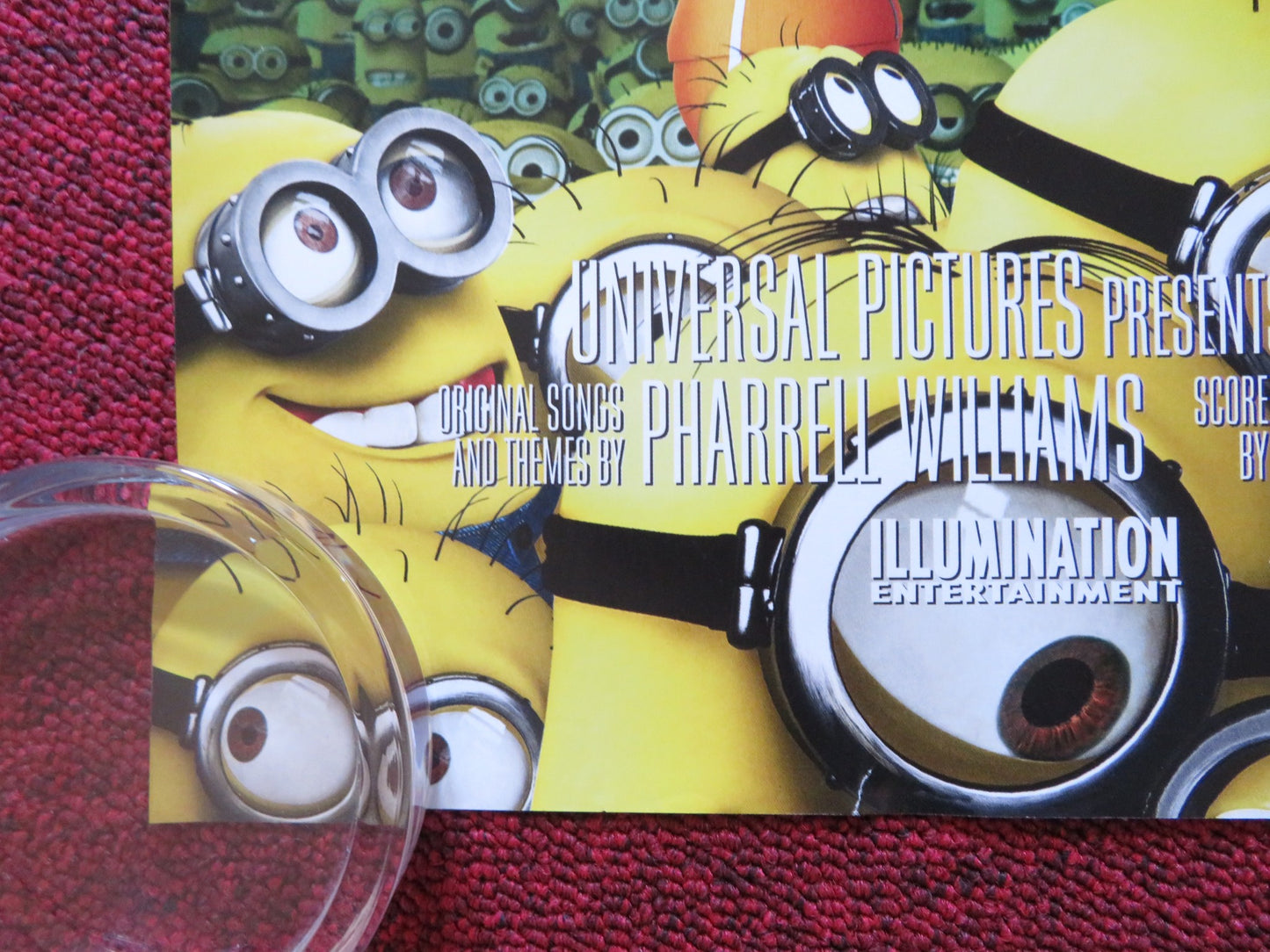 DESPICABLE ME UK QUAD ROLLED POSTER STEVE CARELL JASON SEGEL 2010