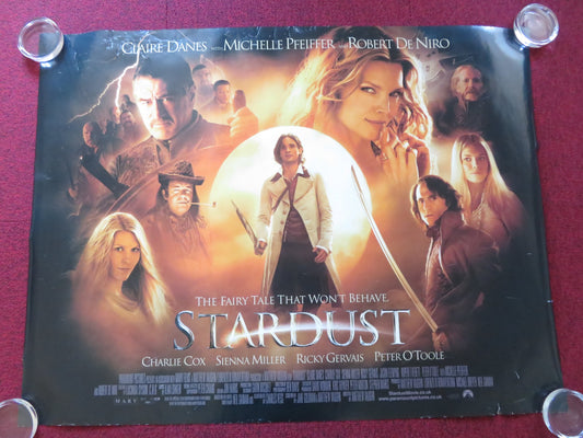 STARDUST UK QUAD ROLLED POSTER MICHELLE PFEIFFER ROBERT DE NIRO 2007