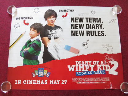 DIARY OF A WIMPY KID 2: RODERICK RULES UK QUAD ROLLED POSTER ZACHARY GORDON 2011