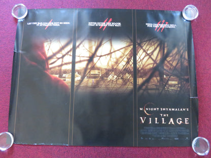 THE VILLAGE UK QUAD ROLLED POSTER JOAQUIN PHOENIX BRYCE DALLAS HOWARD 2004