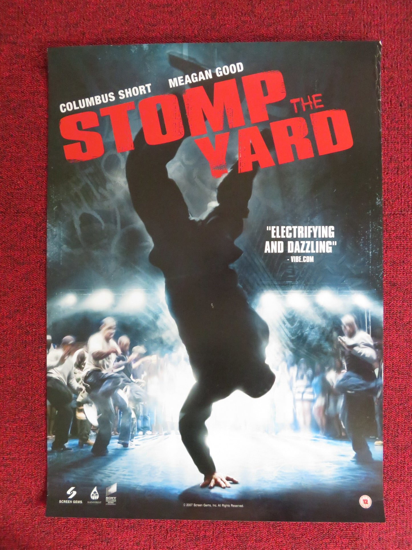 STOMP THE YARD VHS POSTER POSTER COLUMBUS SHORT MEAGAN GOOD 2007