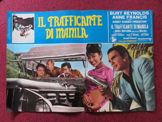 IMPASSE - B ITALIAN FOTOBUSTA POSTER BURT REYNOLDS ANNE FRANCIS 1969