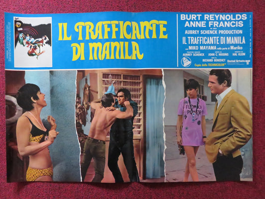 IMPASSE - E ITALIAN FOTOBUSTA POSTER BURT REYNOLDS ANNE FRANCIS 1969