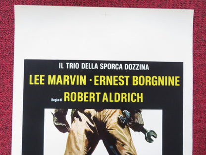 EMPEROR OF THE NORTH ITALIAN LOCANDINA POSTER LEE MARVIN ERNEST BORGNINE 1973