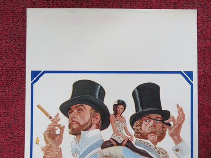 THE GREAT TRAIN ROBBERY ITALIAN LOCANDINA POSTER SEAN CONNERY D. SUTHERLAND 1979