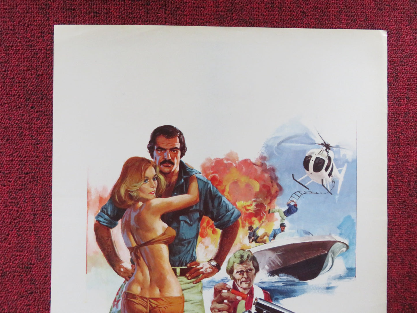 GATOR ITALIAN LOCANDINA POSTER BURT REYNOLDS LAUREN HUTTON 1976