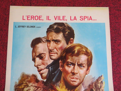 "LA LUNGA MARCIA /La longue marche" ITALIAN LOCANDINA (26"x12.5") POSTER 1967 - Rendezvous Cinema