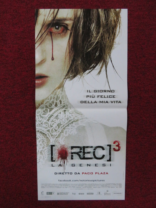 (REC) 3: GENESIS ITALIAN LOCANDINA POSTER LETICIA DOLERA DIEGO MARTIN 2012 - Rendezvous Cinema