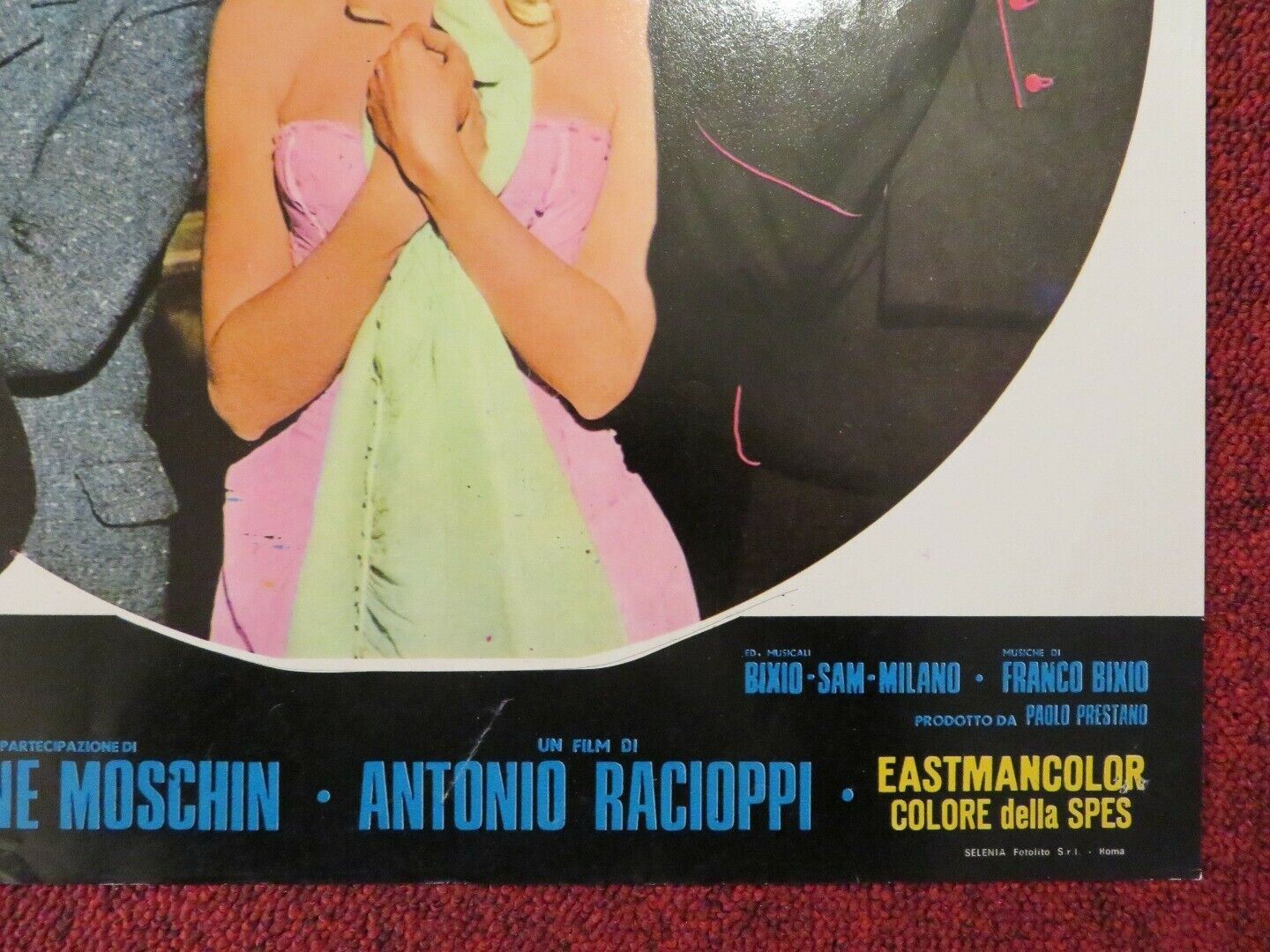 "STORIA D'AMORE E DI... MONARCHIA - B ITALIAN FOTOBUSTA POSTER 1971 - Rendezvous Cinema