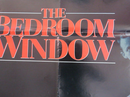 THE BEDROOM WINDOW UK ORIGINAL QUAD POSTER STEVE GUTTENBERG ELIZABETH MCGOVERN