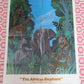 THE AFRICAN ELEPHANT US ORIGINAL ONE SHEET POSTER 1971 DAVID WAYNE