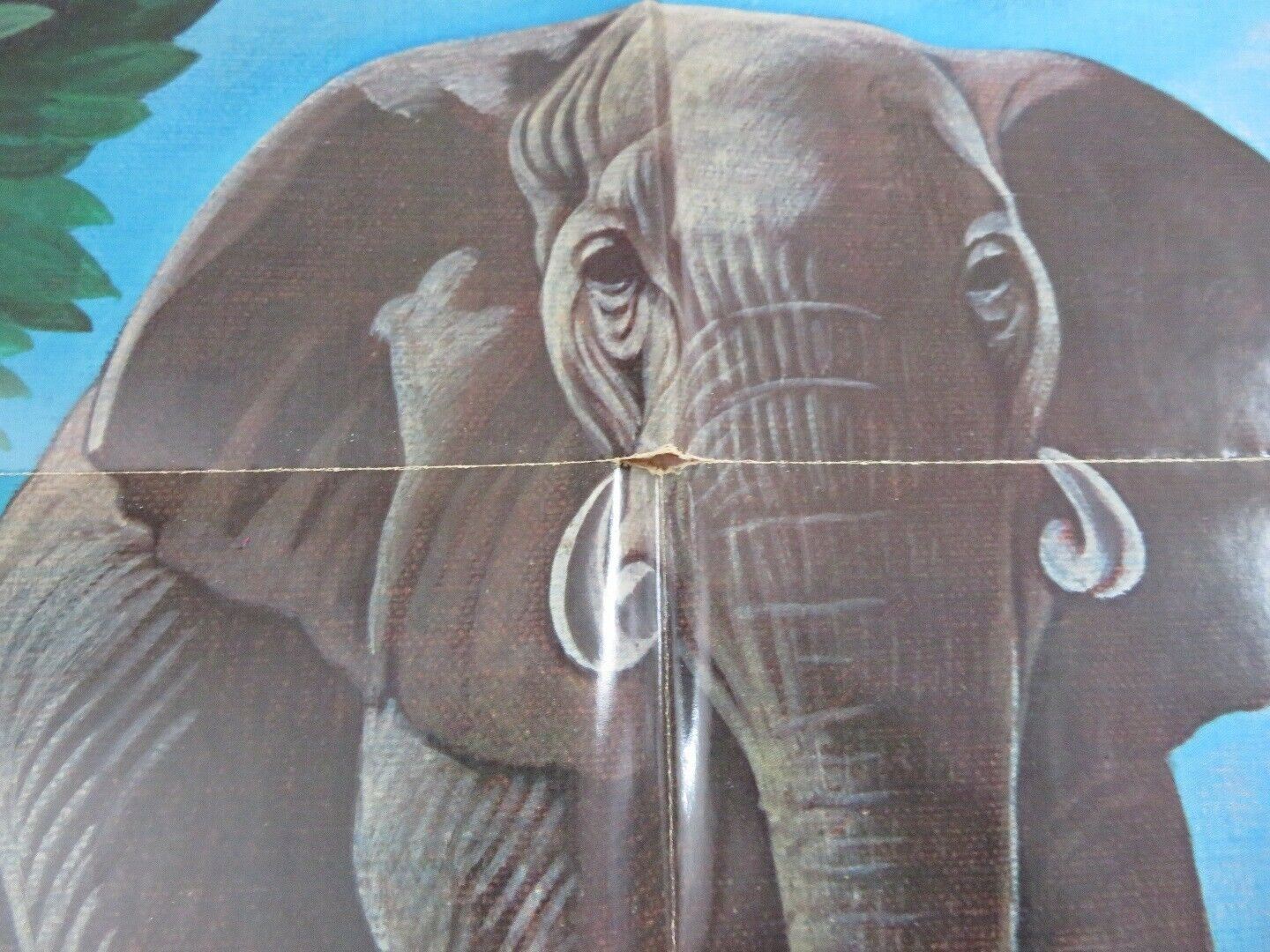 THE AFRICAN ELEPHANT US ORIGINAL ONE SHEET POSTER 1971 DAVID WAYNE