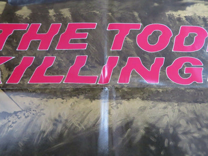 THE TODD KILLINGS US ONE SHEET POSTER  FOLDED 1971 ROBERT LYONS TRUE