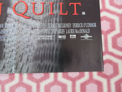 HOW TO MAKE AN AMERICAN QUILT BRITISH ORIGINAL QUAD POSTER WINONA RYDER