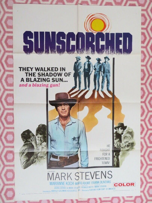 SUNSCORCHED/ Jessy Does Not Forgive..He Kills  1966 US ORIGINAL 1 SHEET POSTER