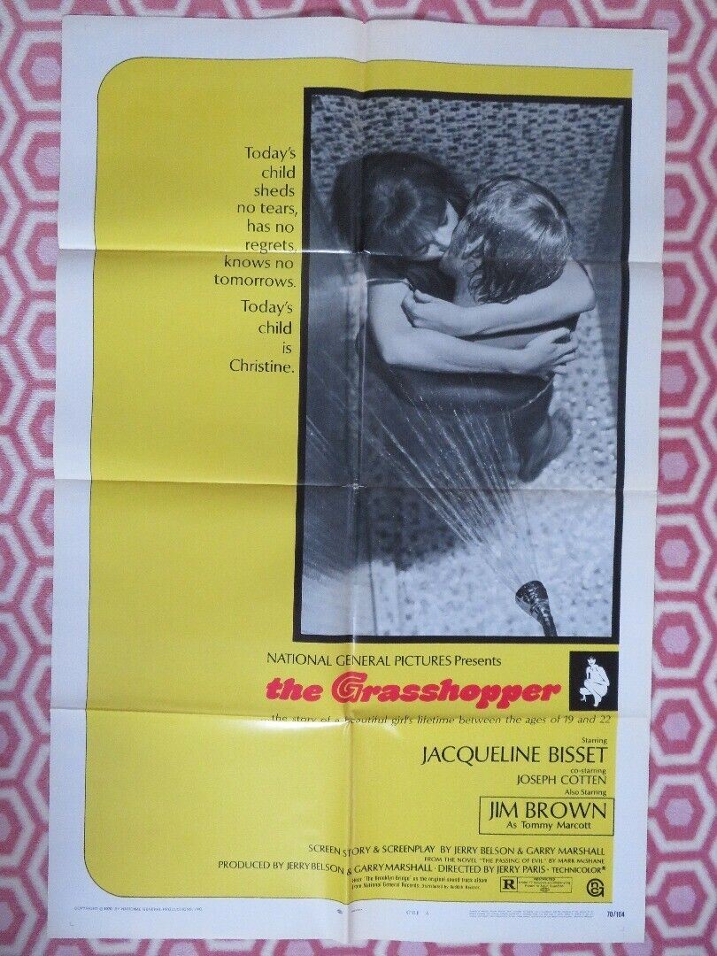 THE GRASSHOPPER US ORIGINAL 1 SHEET POSTER JAC BISSET JER PARISRETRO