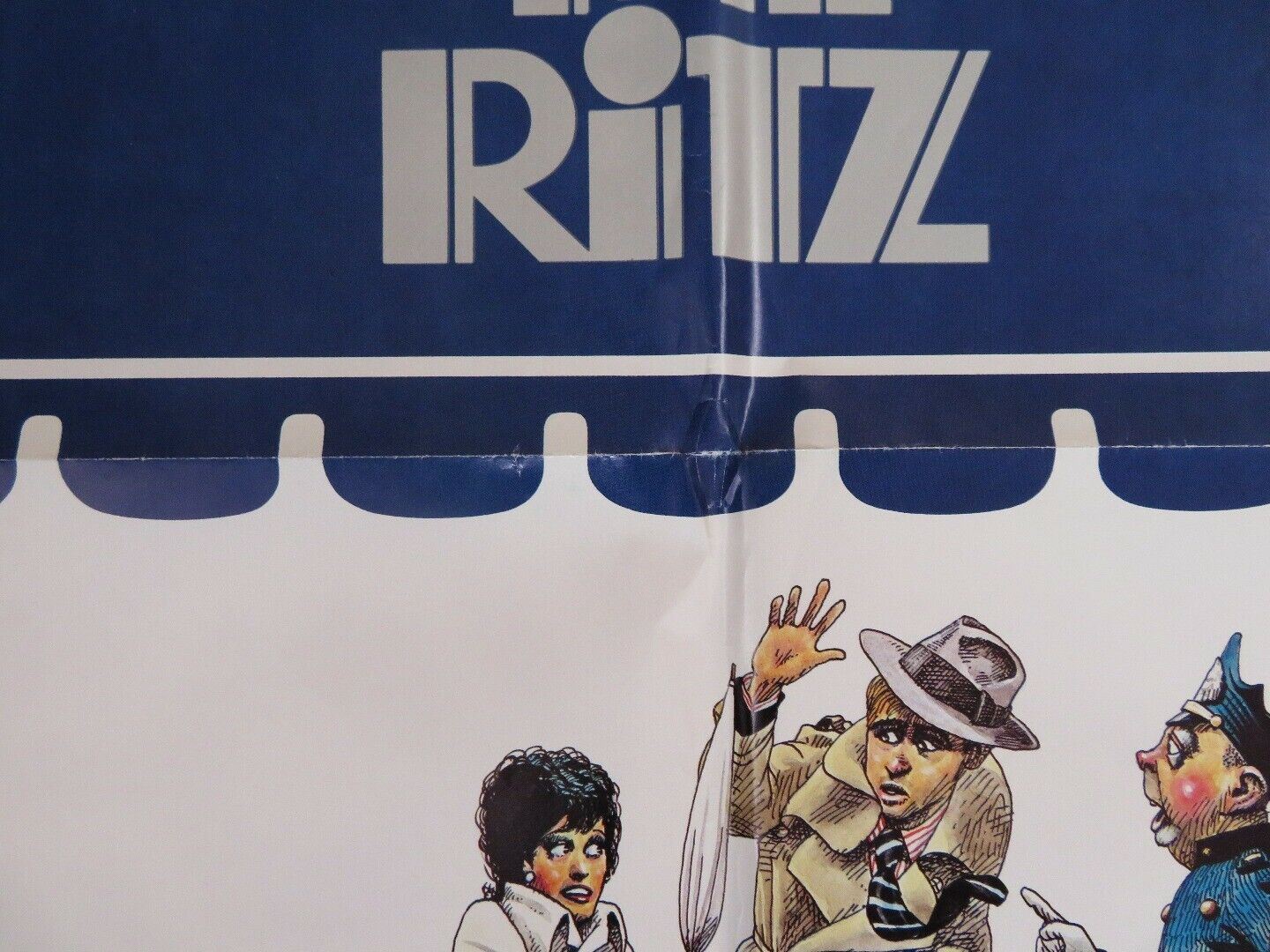 THE RITZ ONE SHEET  POSTER JERRY STILLER D.RICHARD LESTER 1976