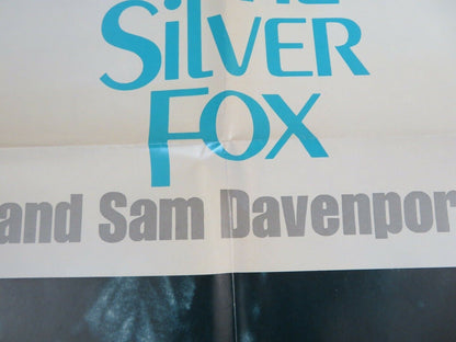 THE SILVER FOX AND SAM DAVENPORT US ONE SHEET  POSTER  DISNEY 1973