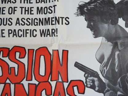 MISSION BATANGAS US ONE SHEET POSTER DENNIS WEAVER VERA MILES  1968