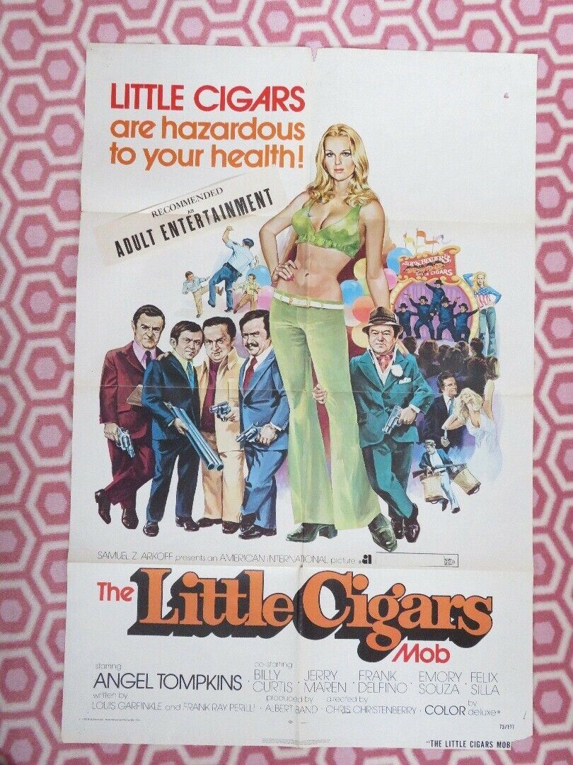 THE LITTLE CIGARS MOB 1973 US ONE SHEET POSTER ANGEL TOMPKINS B CURTIS