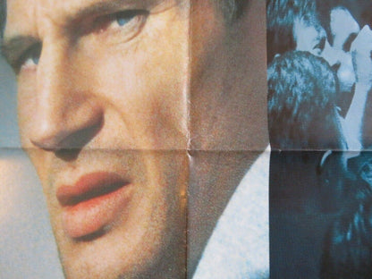 THE BIG MAN / CROSSING THE LINE BRITISH QUAD (30"x 40") POSTER LIAM NEESON 1990