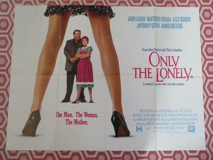 ONLY THE LONELY BRITISH QUAD (30 x 40)POSTER JOHN CANDY JAMES BELUSH JOHN HUGHES