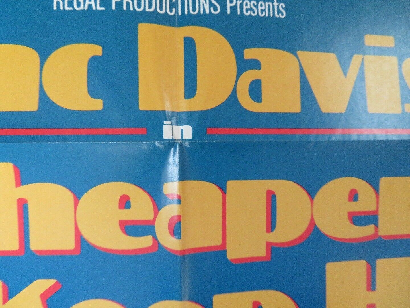 CHEAPER TO KEEP HER ONE SHEET POSTER FOLDED MAC DAVIS TOVAH FELDSHUH COMEDY