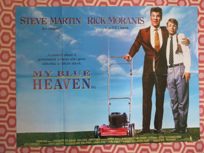 MY BLUE HEAVEN BRITISH QUAD(30 x40)POSTER STEVE MARTIN RICK MORANIS JOHN CUSSACK