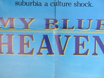 MY BLUE HEAVEN BRITISH QUAD(30 x40)POSTER STEVE MARTIN RICK MORANIS JOHN CUSSACK