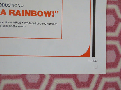 WHO SAYS I CAN'T RIDE A RAINBOW ONE SHEET POSTER  JACK KLUGMAN 1971