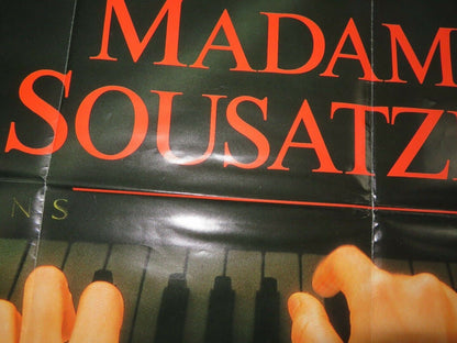 MADAME SOUSATZKA BRITISH QUAD (30"x 40") POSTER SHIRLEY MACLAINE TWIGGY 1988