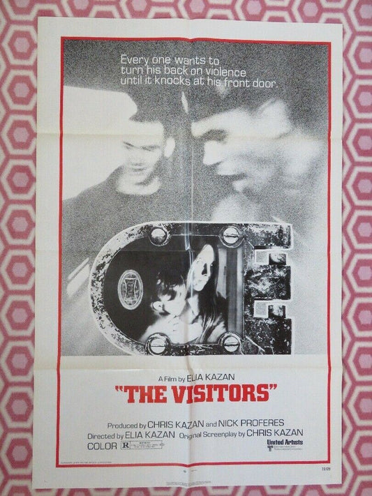 THE VISITORS  US ONE SHEET POSTER ELIA KAZAN 1972