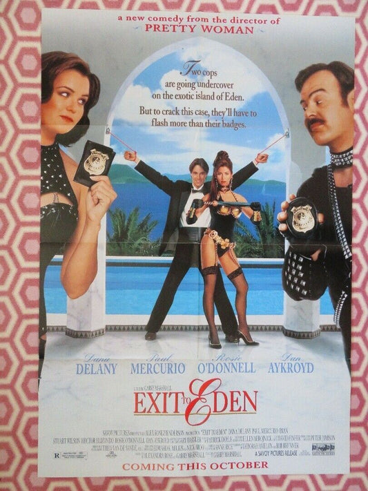 EXIT TO EDEN US ONE SHEET POSTER DAN AYKROYD ROSIE O'DONNELL IMAN