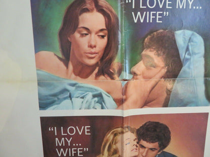 I LOVE MY WIFE US ONE SHEET POSTER ELLIOTT GOULD BRENDA VACCARO 1970